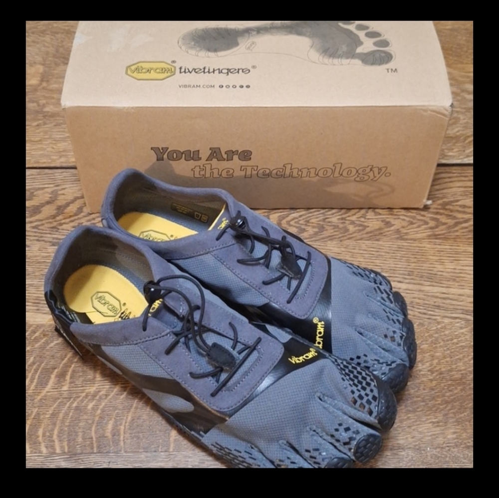 Vibram Gray FiveFingers Athletic Shoes